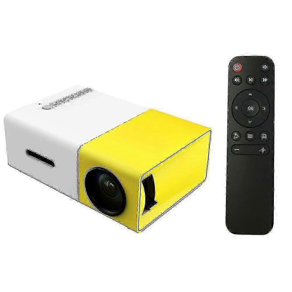Mini portable projector with remote control