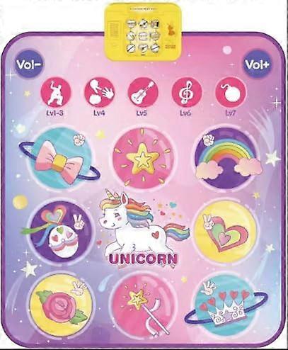 Dance Mat for Kids with LightUp Step Panels, Electronic Dance Pad, 5 Interactive Game Modes