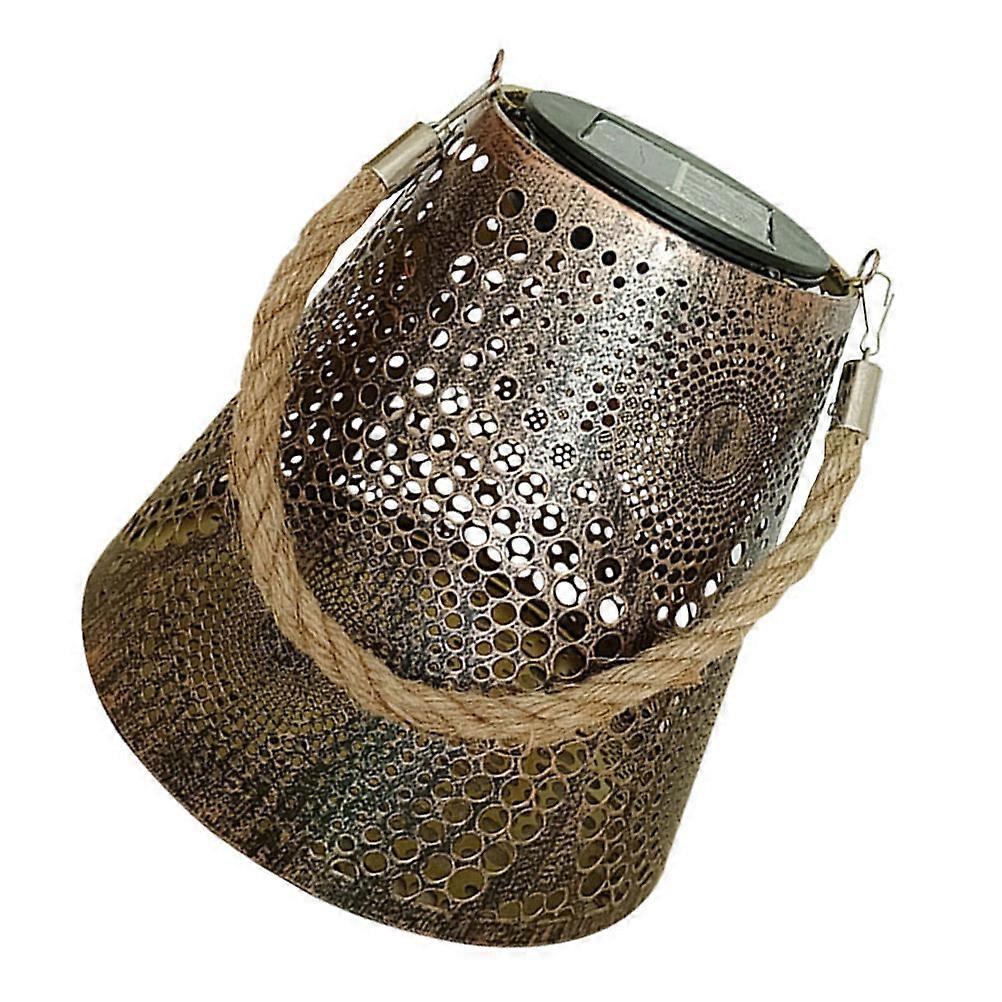 Solar Lantern Iron Solar Light Hanging for Garden Decoration