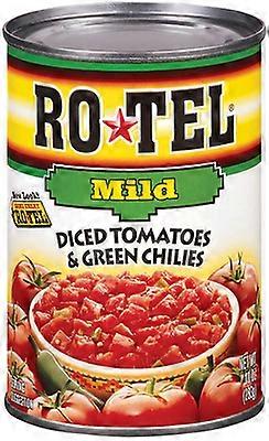 Rotel Tomates en dés douces et piments verts