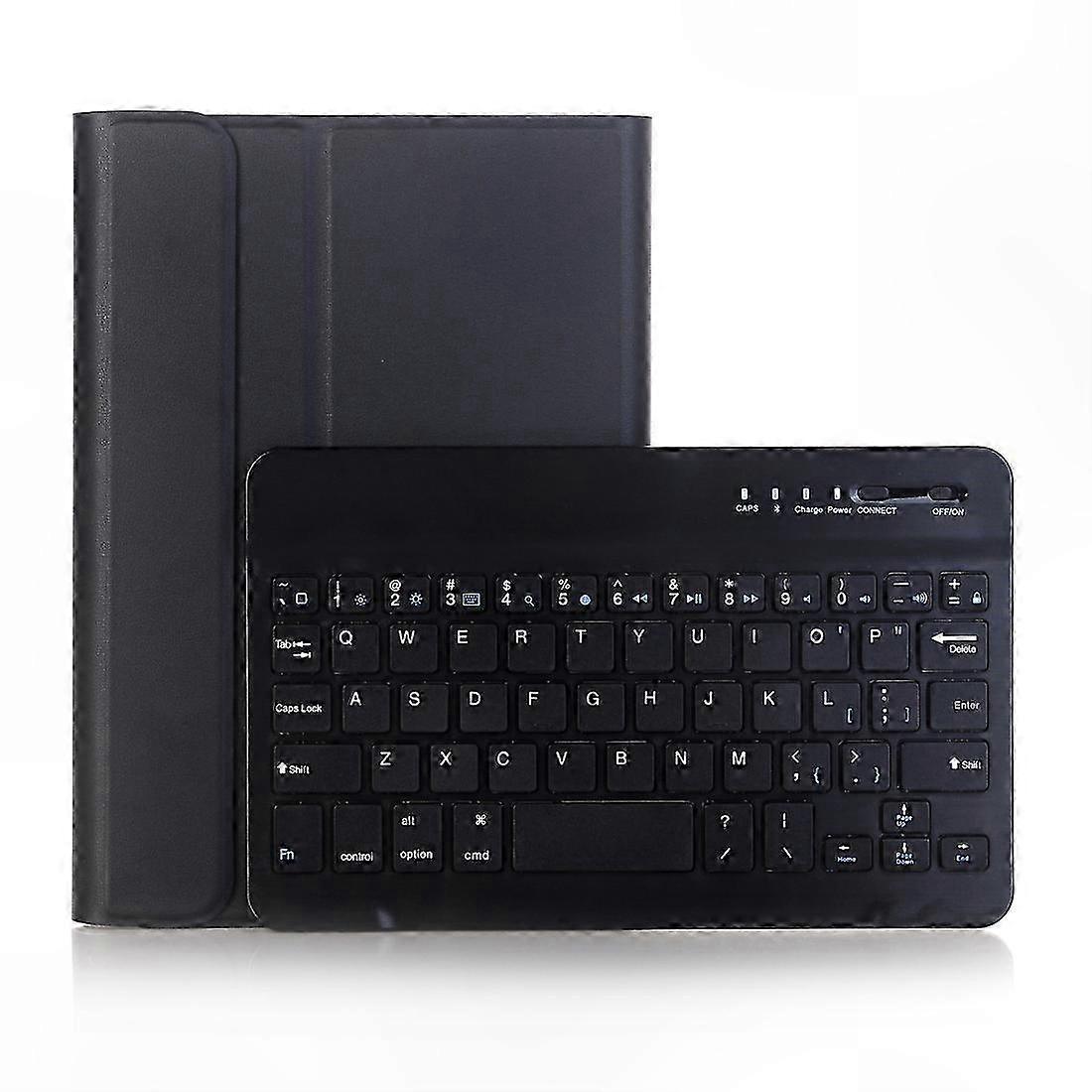 Capa de couro com teclado Bluetooth destacável e suporte para tablets de 8 polegadas (2019)