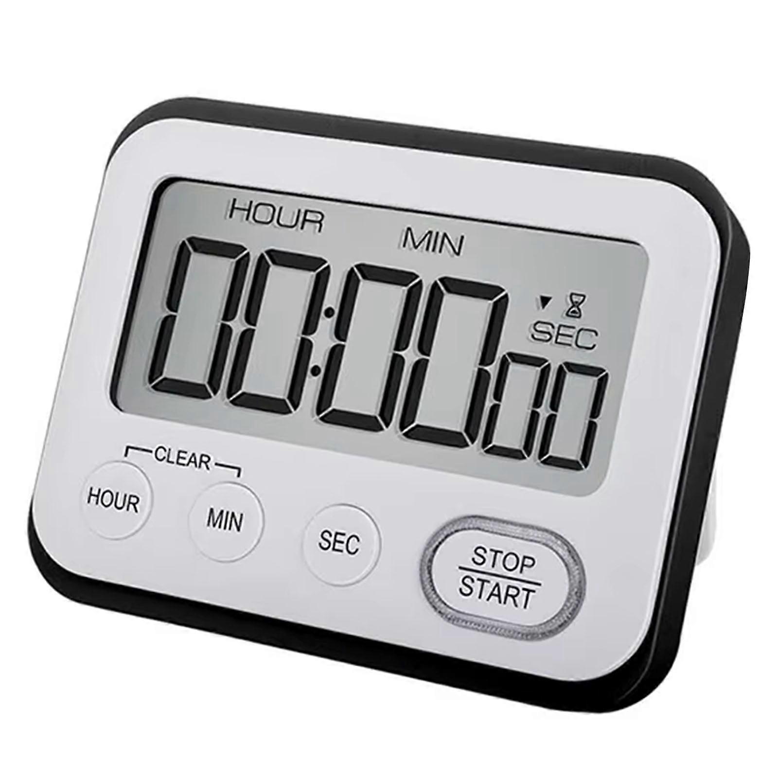Large LCD Display Timer Count Up/Down Timer for Classroom Home Table Timer Cooking Digital Timer Stopwatch
