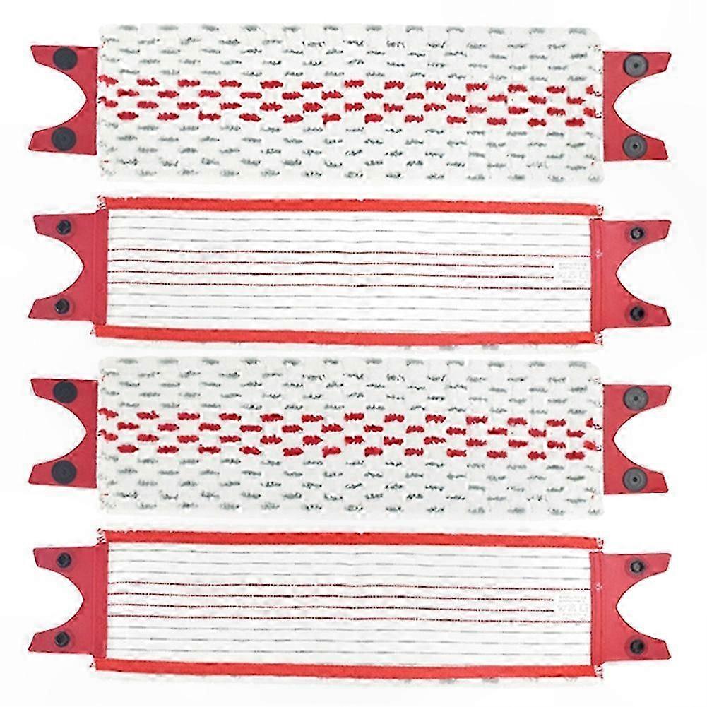 Microfiber Mop Pads, Reusable and Quick-Drying, Machine Washable, 4 Pack, Compatible with XL Mop Systems