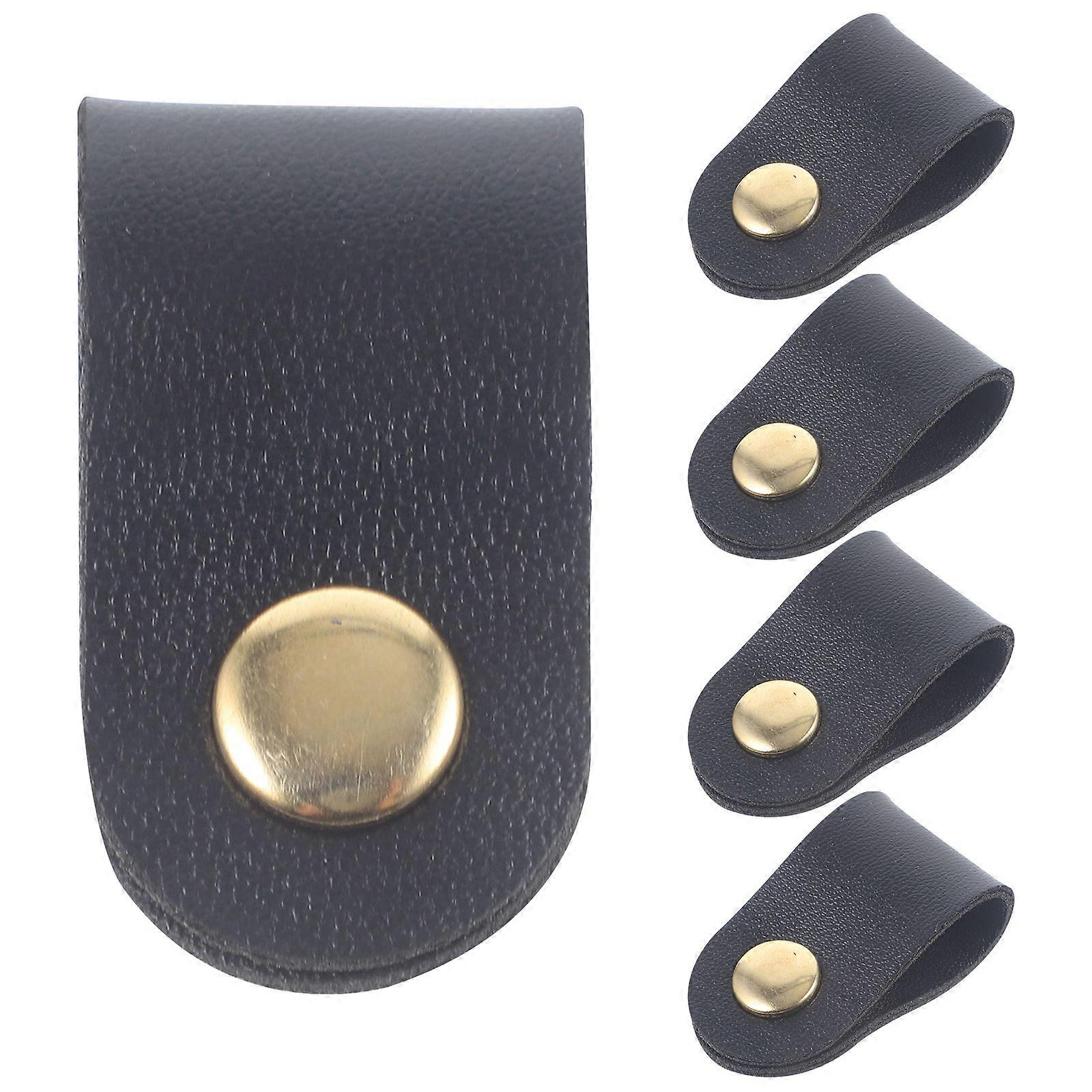 5pcs Cable Organizer Cable Winder Computer Cable Tie Strap Cord Fixing Strap