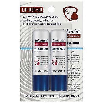 2 stuks natuurlijke lippenbalsem met avocado-olie voor diepe hydratatie van droge, schrale lippen.