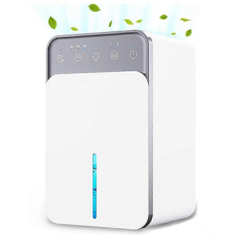 1500ml Semiconductor Dehumidifier with Automatic Defrost Function, Timer, Sleep Mode EU Plug