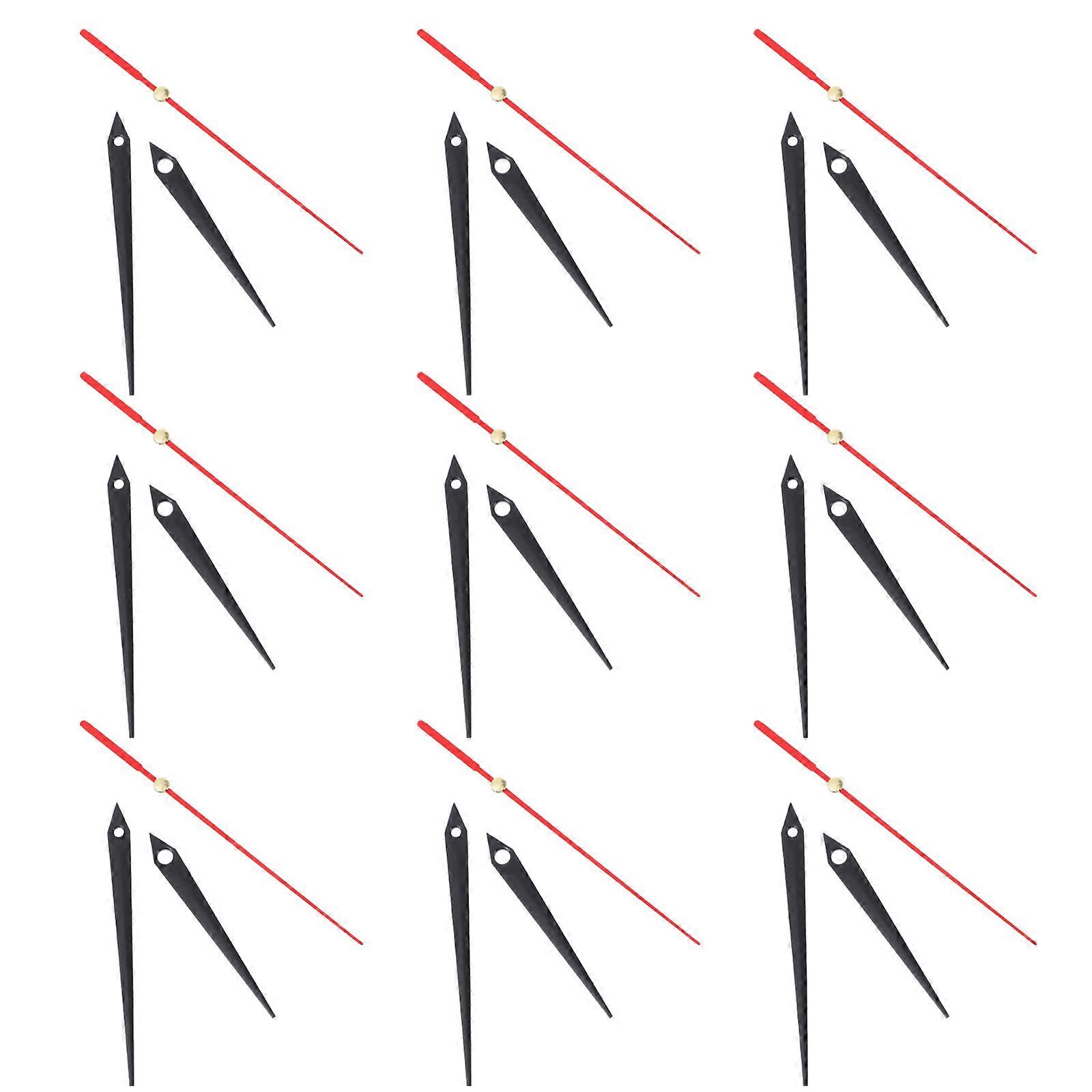 10 Sets Mute Clock Hands Replaceable Wall Clock Parts Precision Clock Hands