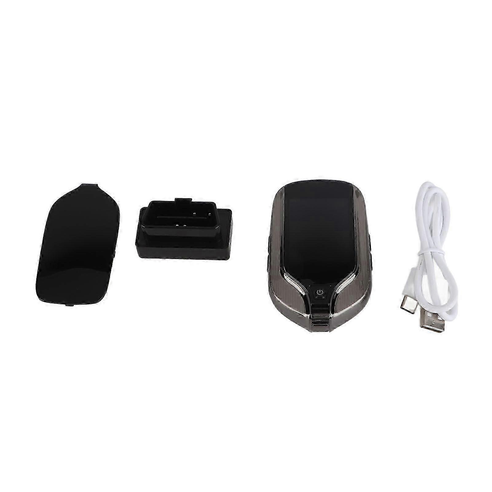 MA 100 LCD Touch Screen Smart Key Fob Remote Compatible with Push Start Stop Engine Vehicles