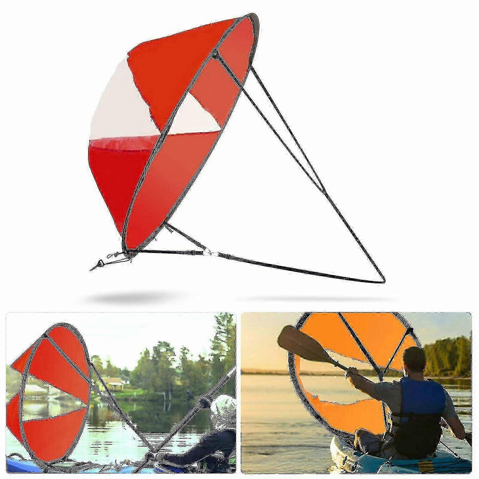 Kajakkbåt Vindseil for Sup Paddleboard Seiling Kano Roing