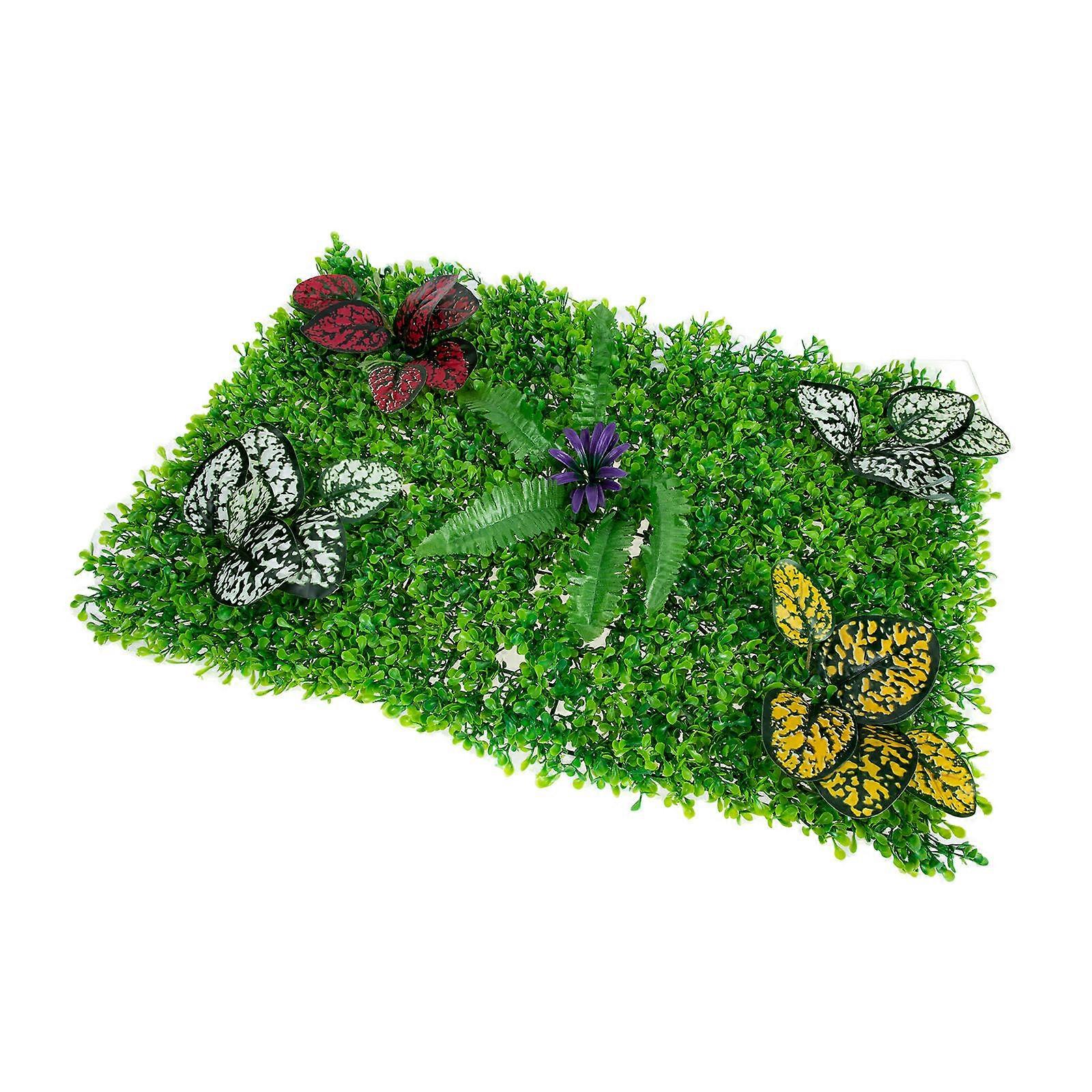 Simulated Plant Wall Artificial Grass Panel for Decoration Use
