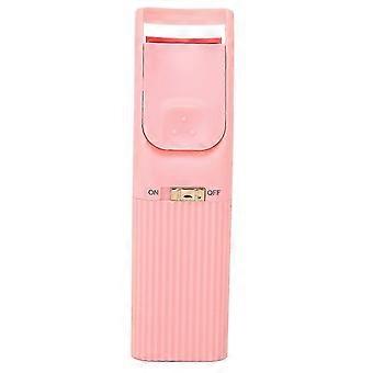 Beheizte Wimpernzange Handheld Elektrische intelligente Temperaturregelung Lang anhaltendes Styling WimpernzangePink