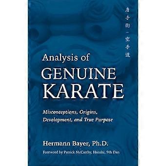 Analysis Of Genuine Karate Misconceptions Origins Development And True - Bayer Herman - Paperback - en Book