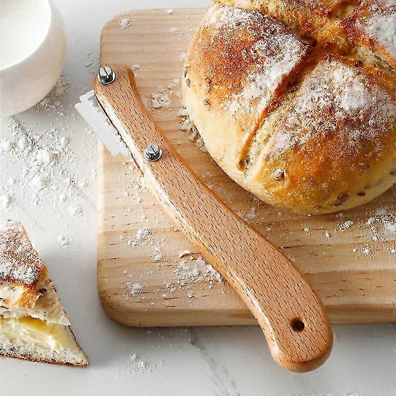 Bread Baking Tool Set Bread Scraper Dough Whisk Dough Scraper for Bread Cake Pizza New_mpn