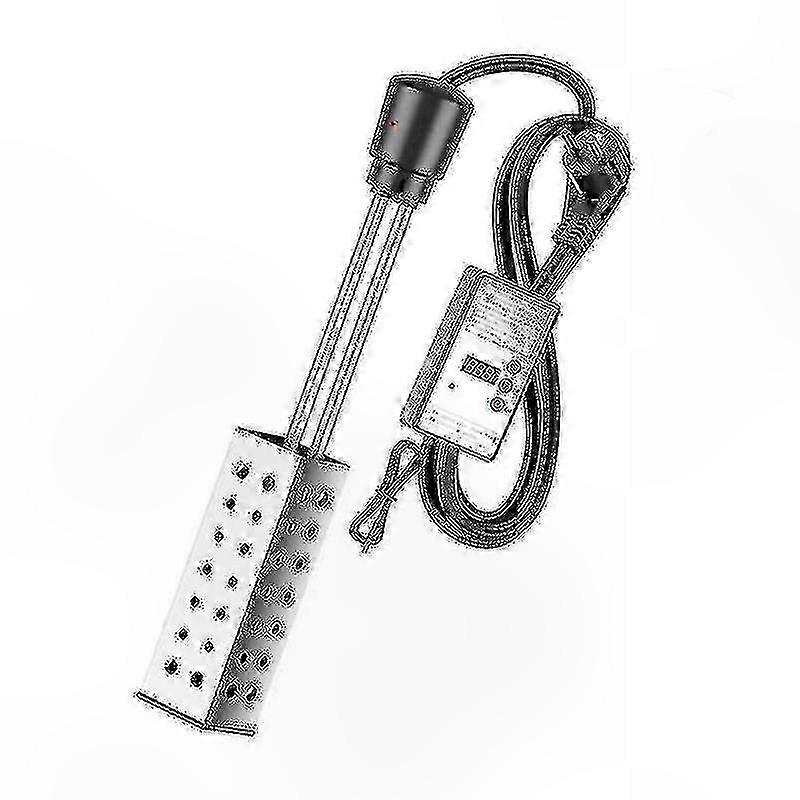 2500W Immersion Heater with Automatic Timer, Safe Pool Heating, Perfectly Compatible