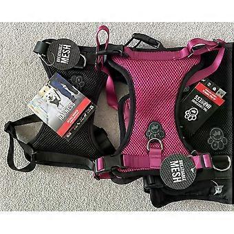THE EVERYTHING No-Pull Dog Chest Plate Harness - PINK OR BLACK