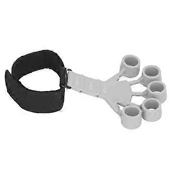 Fingerhandtränare Förstärkare Motståndsnivåer Justerbara silikonhandgreppsförstärkare med handledsrem Grå 6,6LB-8,8LB-11LB 2026