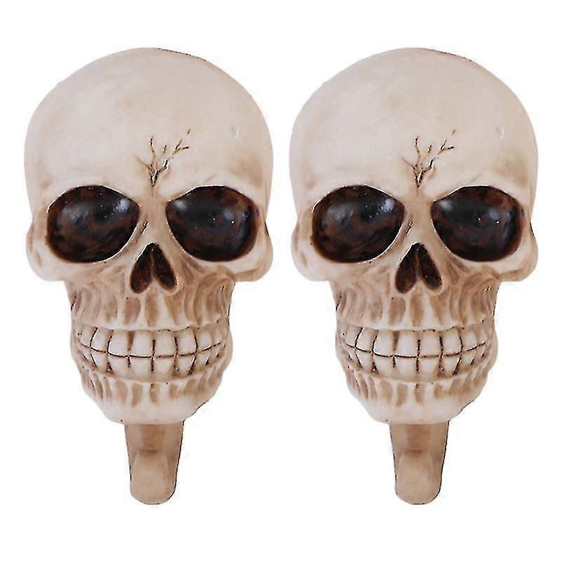 2pcs Storage Hooks, Skull Wall Hook