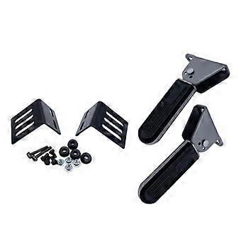 Foldable Footpegs Replacement Pedals Electric Bike Modified Front Pedals Folding Footrest for Electric Bike Scooter