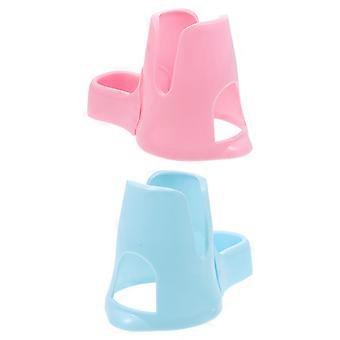 4Pcs Hamster Water Bottle Stand for Small Pets Plastic Holder