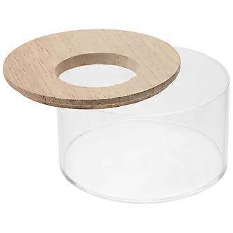 Transparent Hamster Bathroom Sand Bath Box for Small Pets 5Pcs Acrylic Container