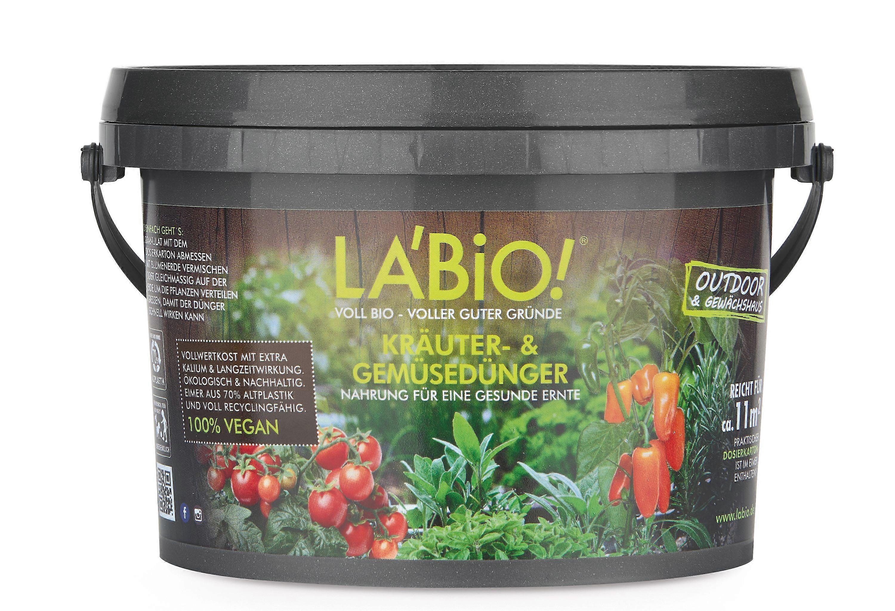 LA ́BIO! Herb & Vegetable Fertilizer, 1 kg