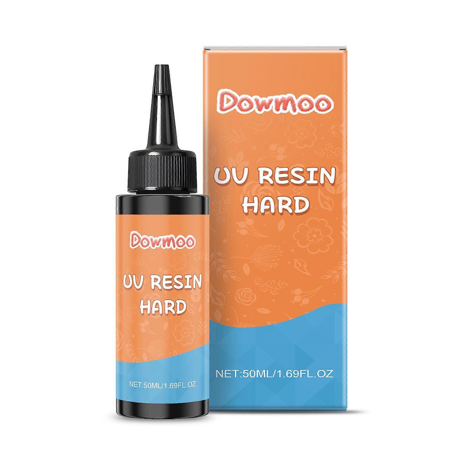 Dowmoo Uv Curing Glue Diy High Transparency Epoxy Resin Creative Curing Glue