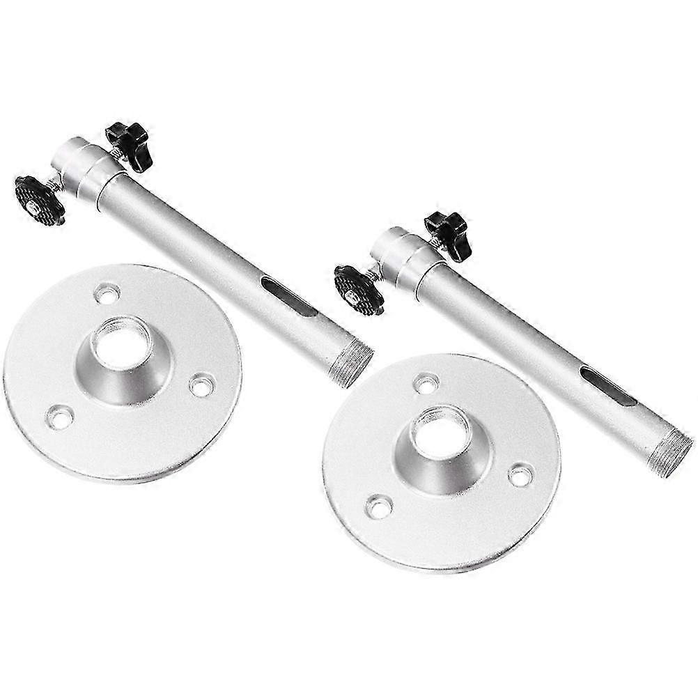 Ceiling Mount Projector Holder Angle Adjustable For Mini Projector Square Design 18.5x8.7cm 2Pcs