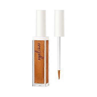 Grey Waterproof Liquid Eyeliner 3ml Quick Drying Formula Precision Finish Long Lasting Makeup
