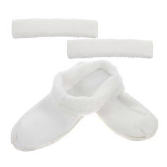 White Plush Shoe Liners for Sneakers Providing Warmth and Softness 1Set