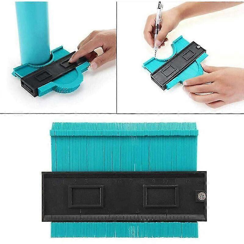 Green Universal Shape Contour Duplicator Profile Measuring Tool