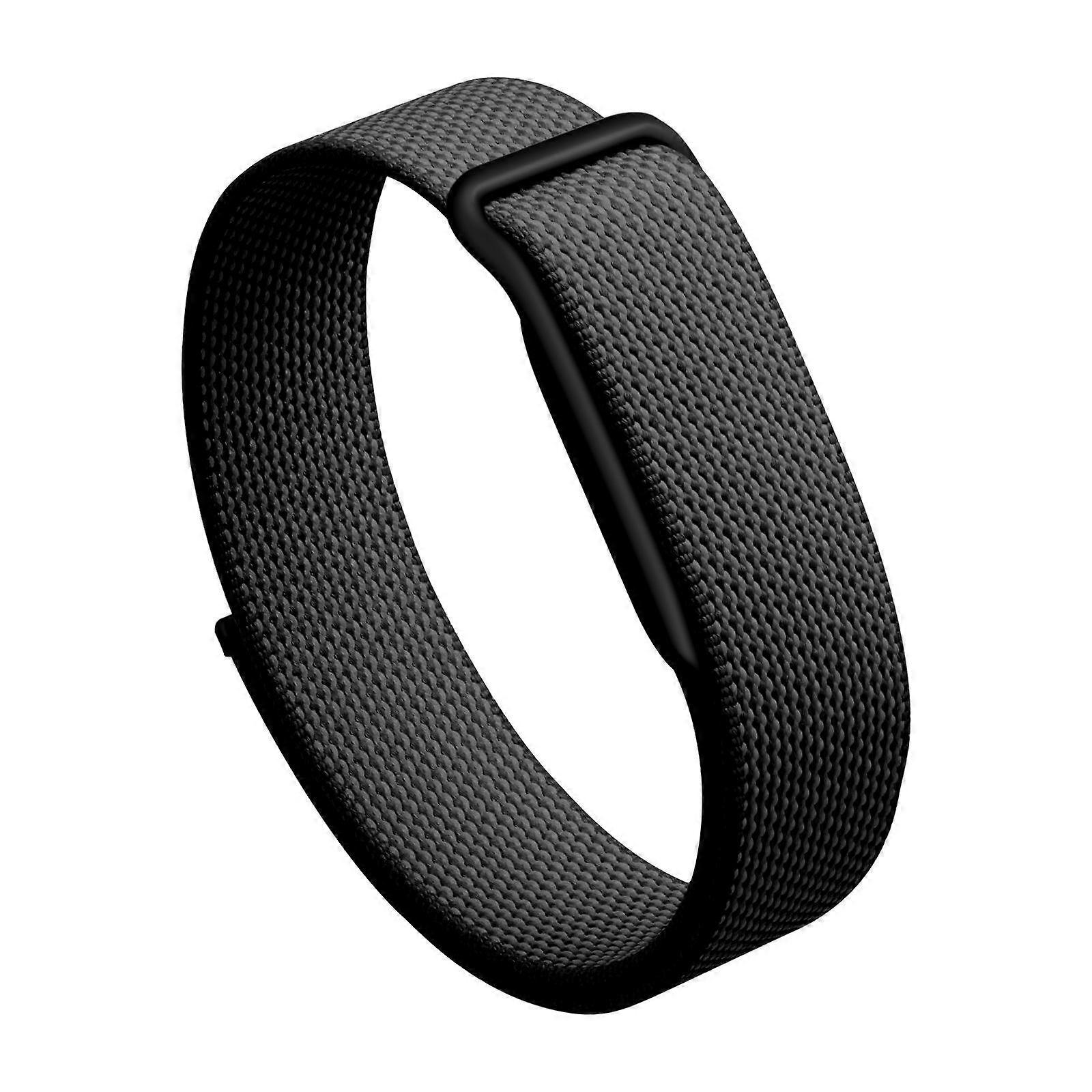 Nylon Loop Hook and Loop Fastener Watch Band For Google Fitbit Air
