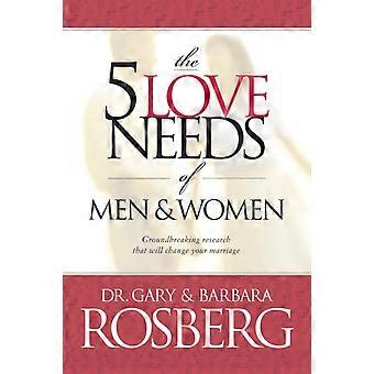 The 5 Love Needs Of Men And Women - Gary Rosberg - Paperback - en Book