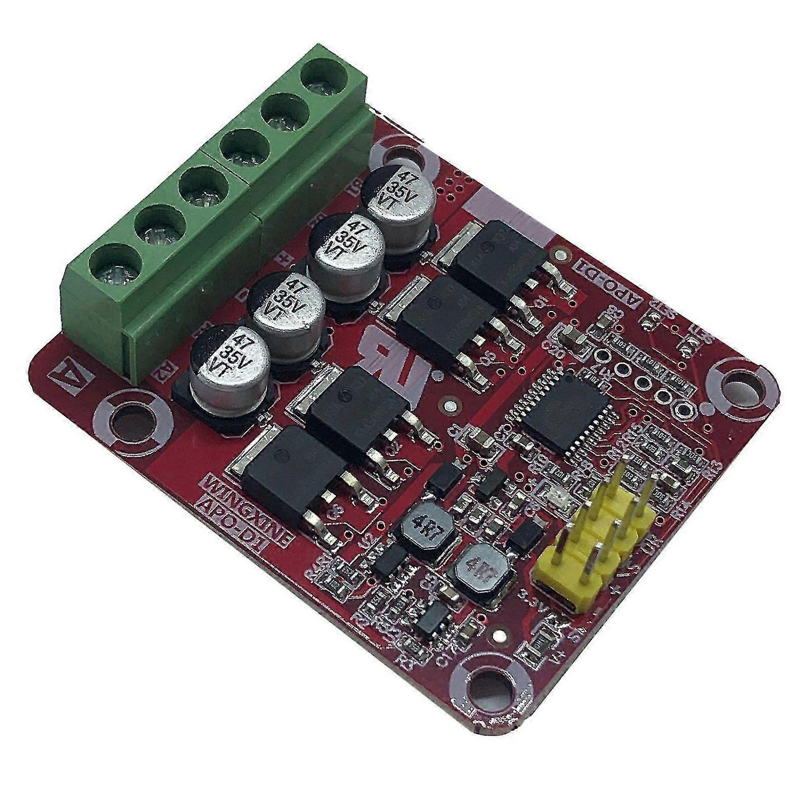 - Dual-Channel Speed Controller 10Ax2 Three-Function DC Brushed Motor ESC Speed Controller 5V-24V D 26-27