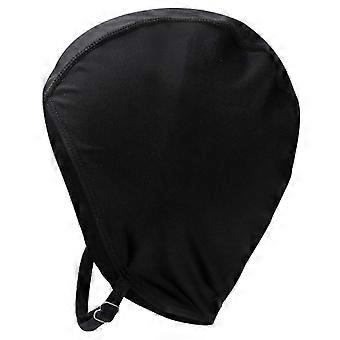 Unisex Swim Hat Swimming Hat with Adjustable Strap Adult Diving Hat for Man And Women Open Water Snorkeling Swimming  Black 26-27