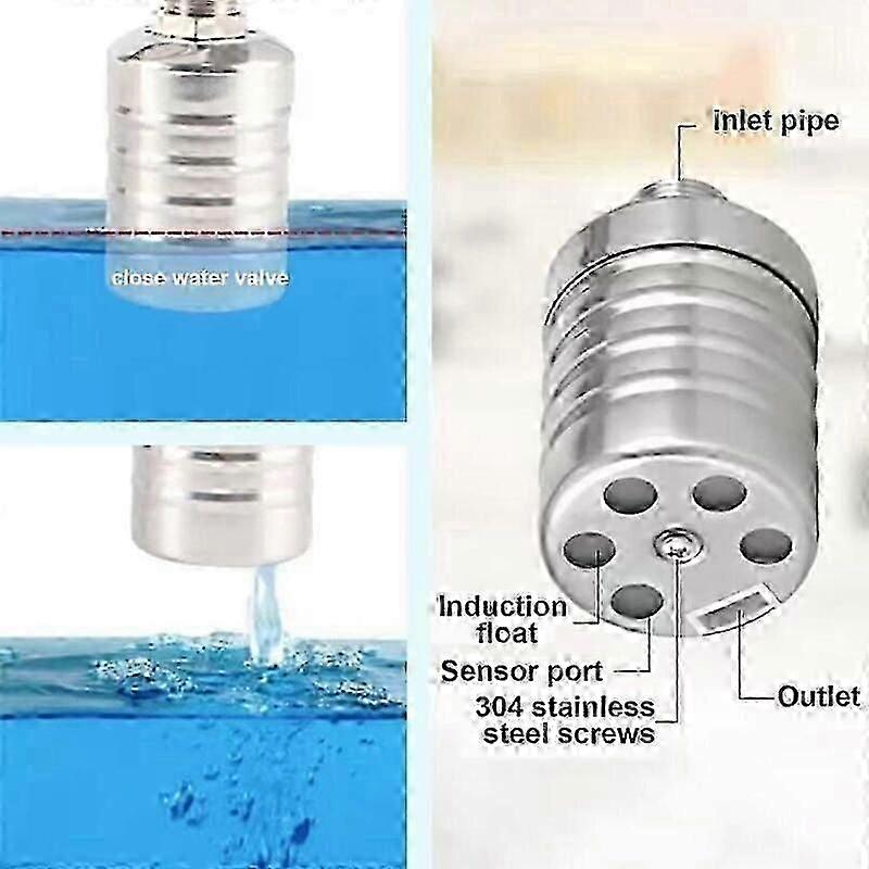 Stainless Steel Float Valve, Automatic Water Level Controller for Water Tanks