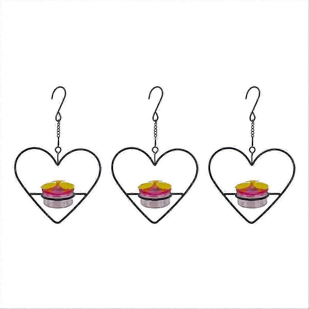 3 Pcs Hanging Hummingbird Feeder, Circular
