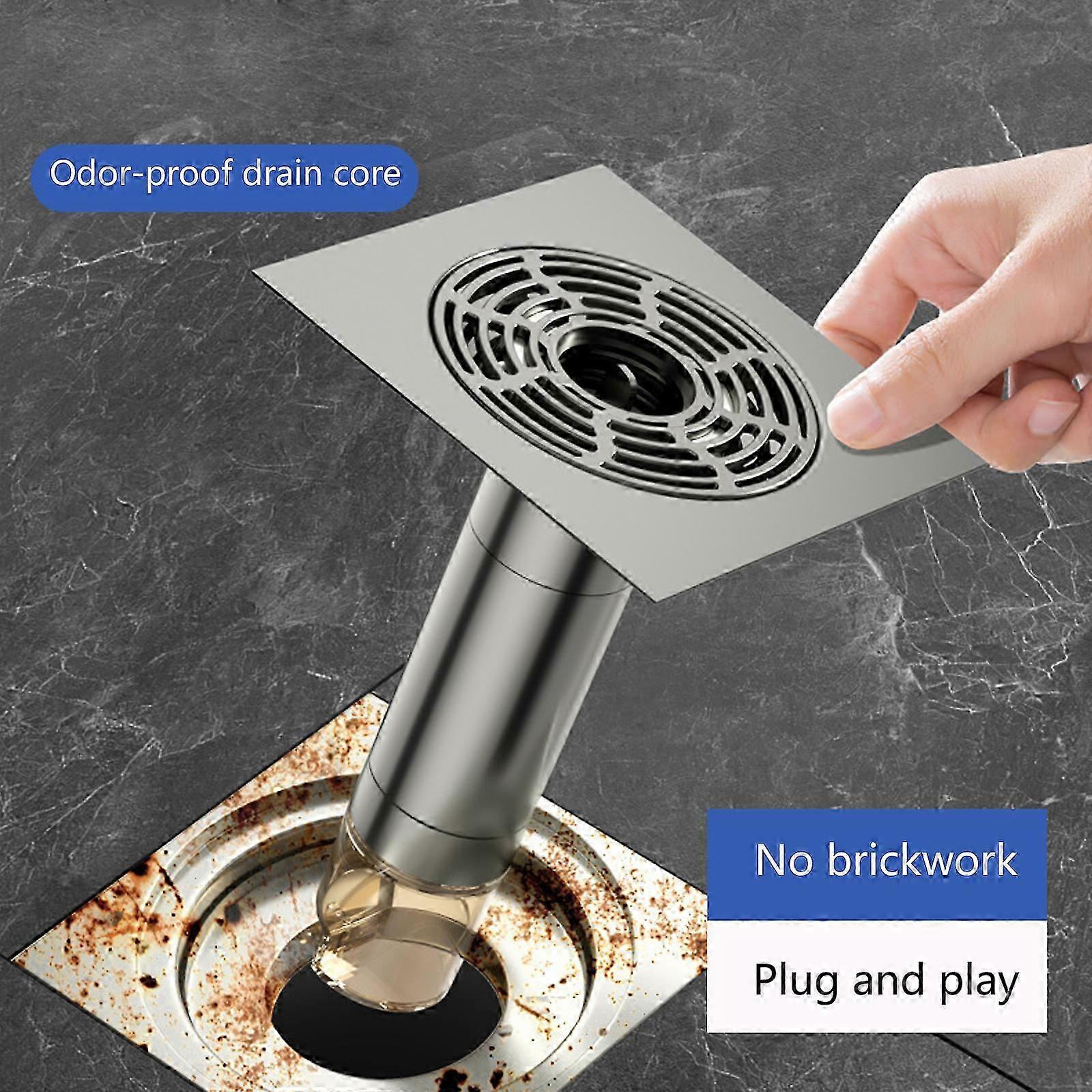 Hygienic Stainless Drain Insert 14.6x10cm
