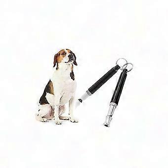 2 Pack Adjustable Dog Whistle with Lanyards - Ultra Bark Control & Training Tool for Dogs (8x0.7cm)