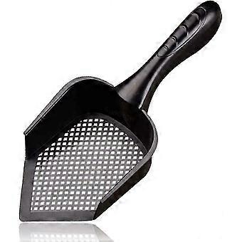 Rabbit Litter Scoop 12 x 5 x 2 Inch Plastic Shovel Deep Sides Pointed Corner Edge Ergonomic Handle