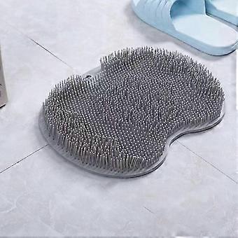 Zachte siliconen badscrubber massagemat