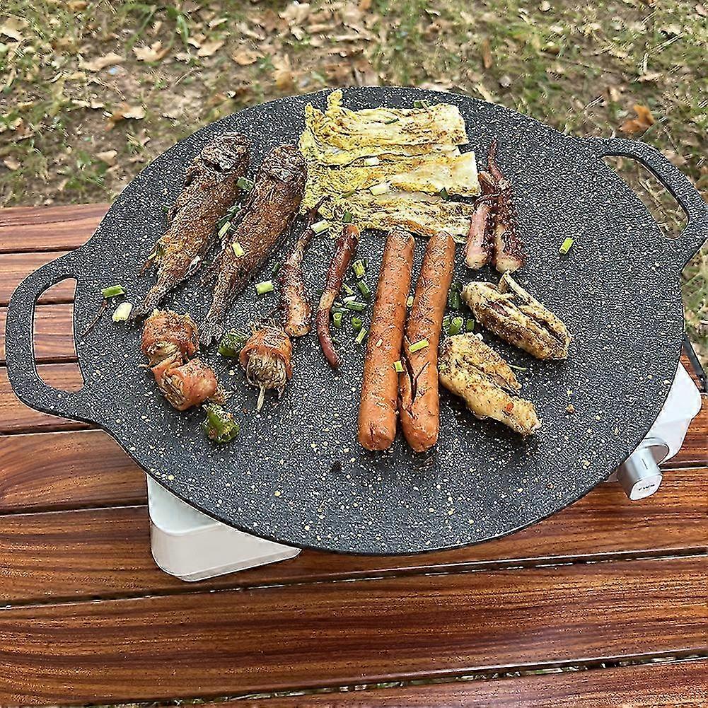 Outdoor-Compatible Round Non-stick Pan