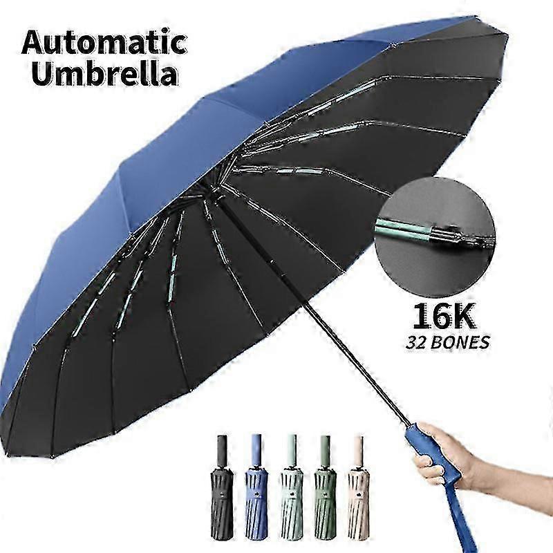 Lightweight Windproof Double Layer Folding Umbrella