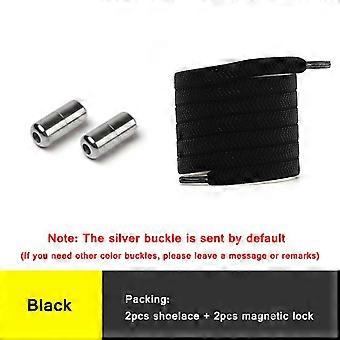 20 kleuren platte schoenveters zonder strikjes, elastische schoenveters voor sneakers, geschikt voor alle schoenen, ronde metalen sluiting voor makkelijke veters.