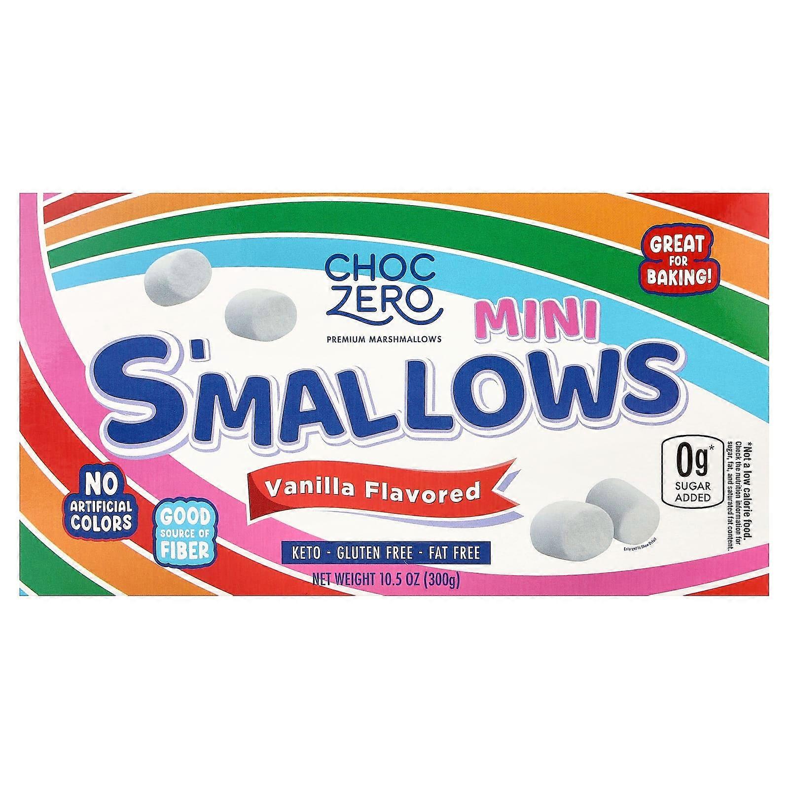 ChocZero, Mini S'mallows, Vanilla, 10.5 oz (300 g)