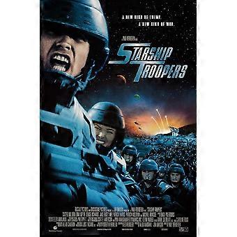 1997 Promo Film Jigsaw Puzzle Starship TroopersCasper Van Dien Dina Meyer FOO234
