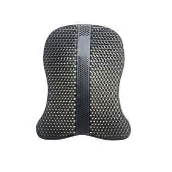 53 cm Silicone Saddle Pad, Flexible Honeycomb Panel with Airflow Openings