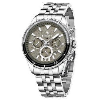 REWARD Fashion Big Size  Mens Watch   Stainless Steel Online Selling Luxury Men Watch Horloge