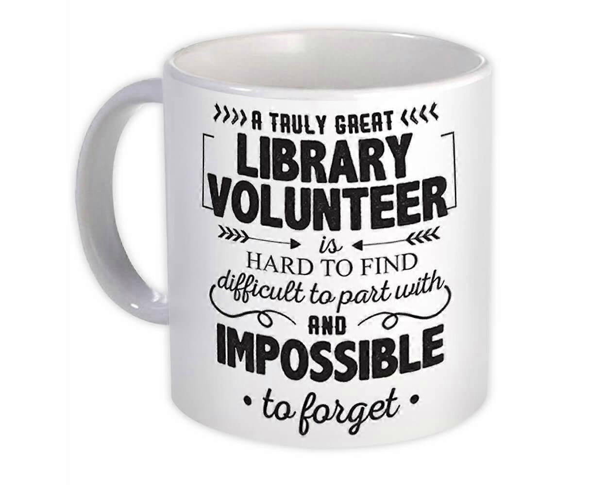 11oz Library Volunteer Ceramic Mug
