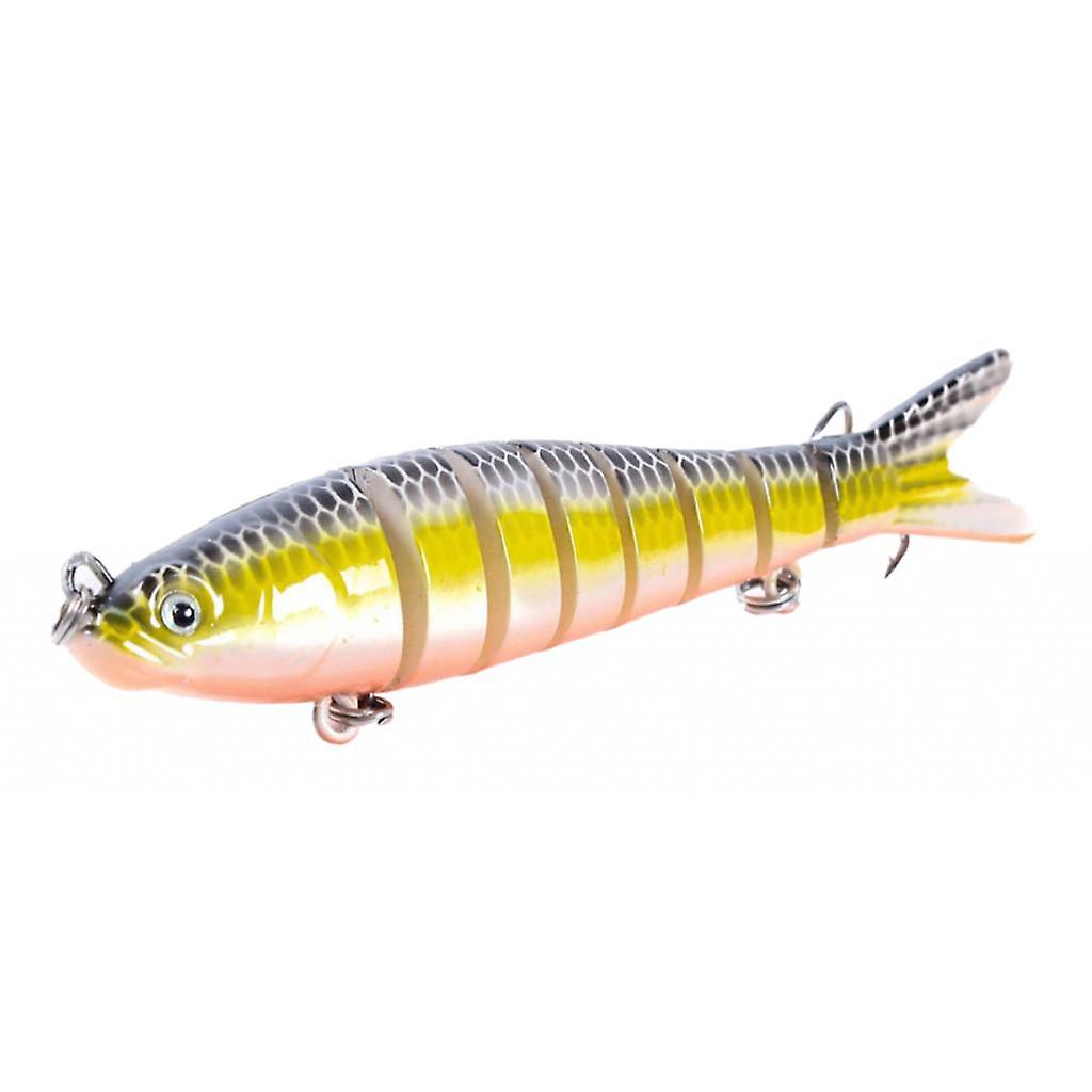 Artificial Fishing Swim Bait Simulate Life-like Multi Jointed Fish Lure 7