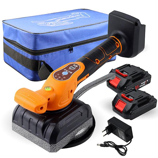 Professional  48vf Automatic Electric Tiling Machine 5 Gears Rechargeable Floor Laying Leveling Tool Bubble Leveler Power Tools